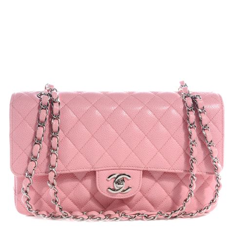 chanel caviar medium flap fashionphile|Chanel Caviar Quilted Medium Double Flap Pink .